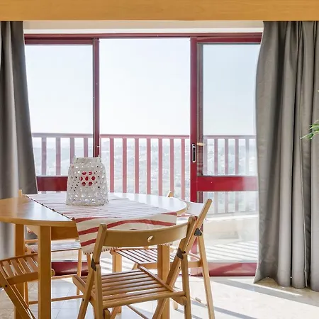 דירה T2 15º Praia Mar Port - Wow Beach 2bd Flat Sea View - 300mts 2 Beach/wifi